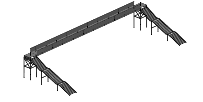 Области применения - Пешеходные мосты